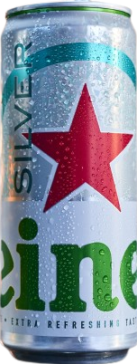 Heineken Silver blikje van 33cl